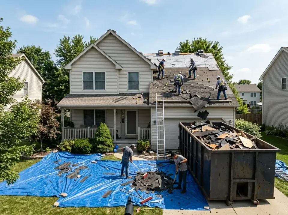 roof-replacement-debris-remova-004 — frequently asked questions, Cheapest Dumpster Rentals in Roscoe, IL